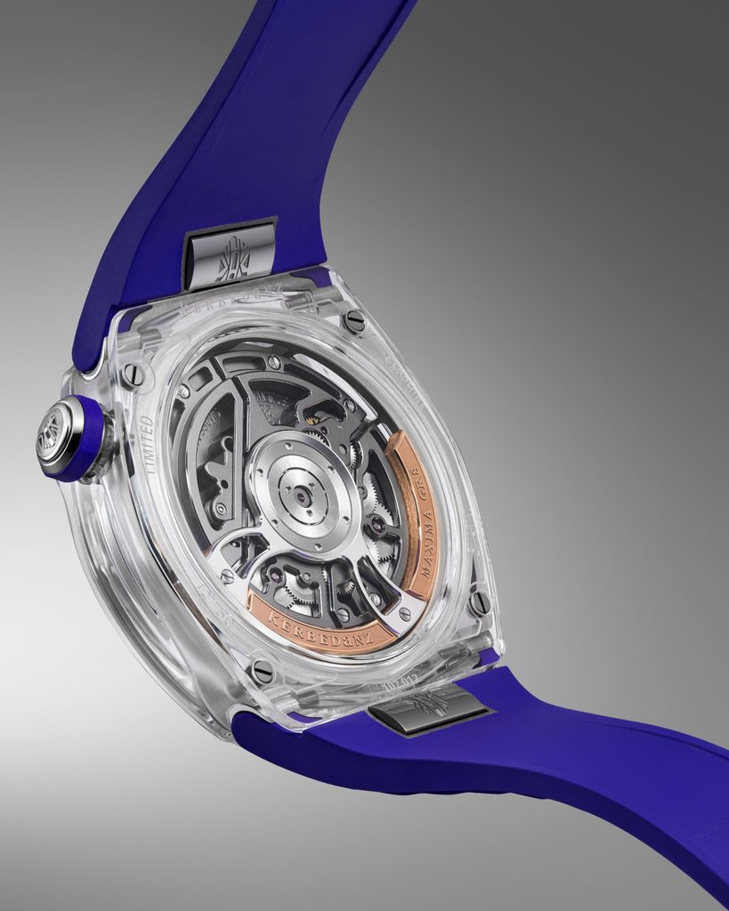 À 350 000 euros, cette montre tout en saphir transforme son tourbillon en spectacle central - - Back