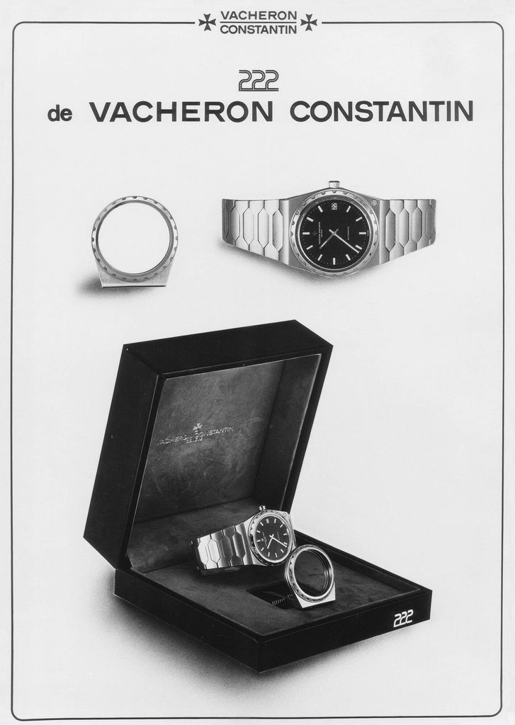 Les trois chiffres de la mythique Vacheron Constantin 222 n'ont pas été choisis au hasard : l'histoire méconnue d'une icône des années 1970 - - VAC Heritage Advert 1977 B V797242