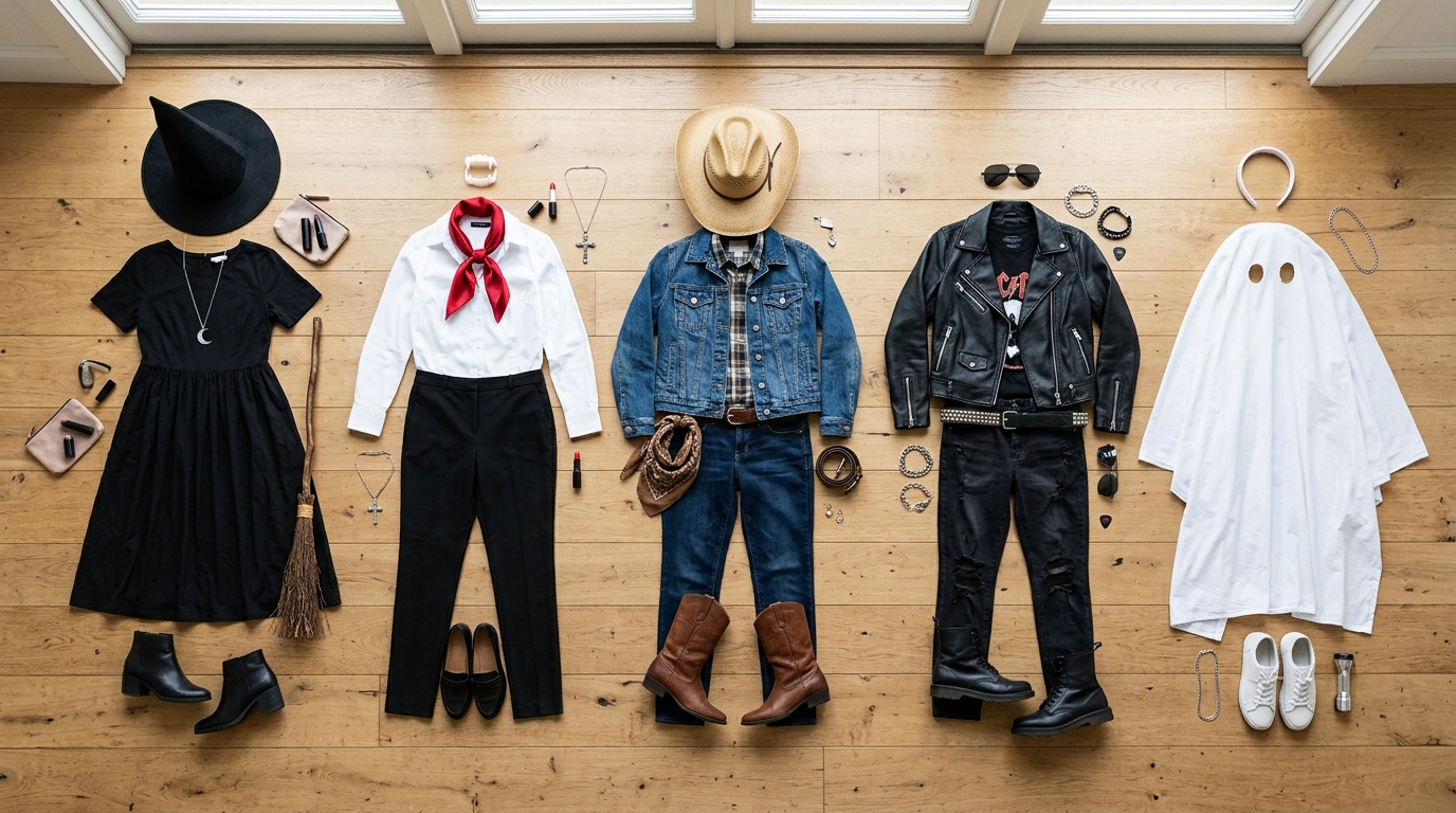 Arrêtez d’acheter des déguisements que vous ne porterez qu’une fois pour Halloween : ces 5 looks sont déjà dans votre placard