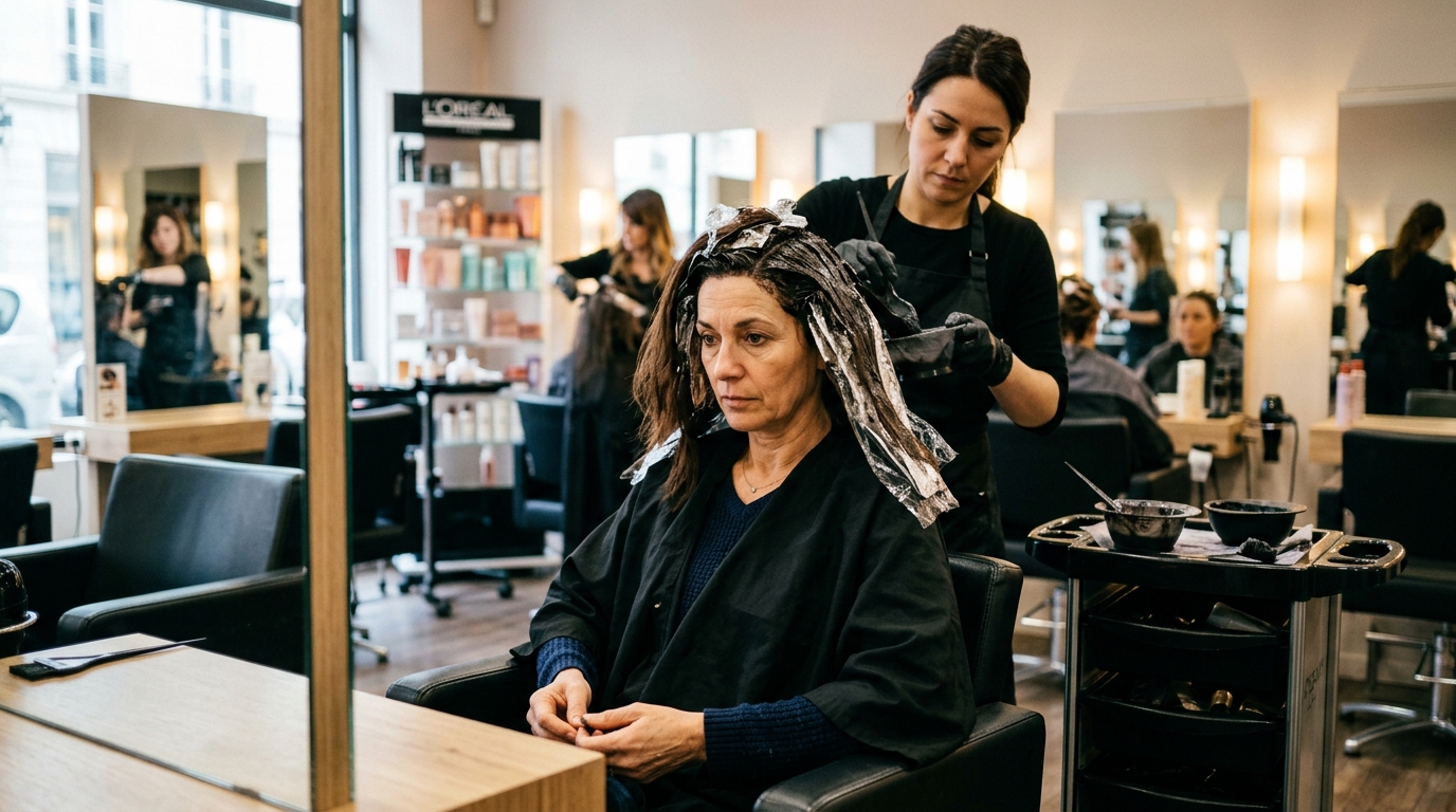 Cette couleur de cheveux est à bannir si vous avez plus de 45 ans ! Elle durcit les traits et fait ressortir les rides !