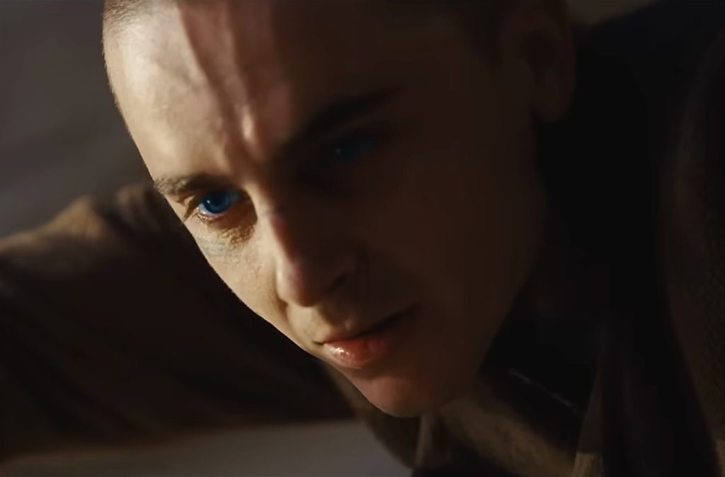 Timothée Chalamet méconnaissable dans Dune 3 : sa coupe radicale pourrait bien relancer une tendance oubliée - - chalamet rase dune 3