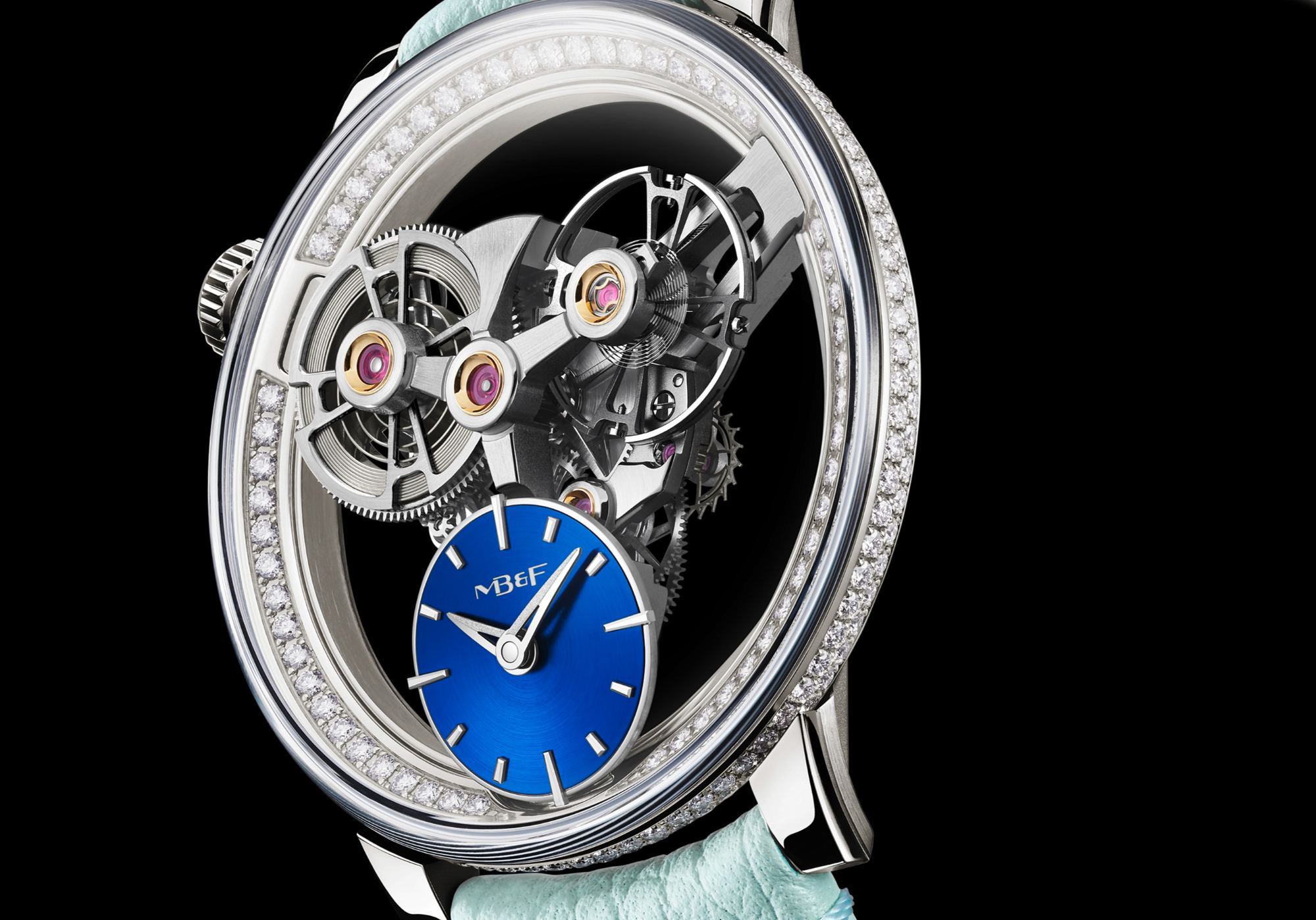 Comment intégrer 255 diamants sans perturber un calibre en lévitation ? Le nouveau coup de maître de MB&F