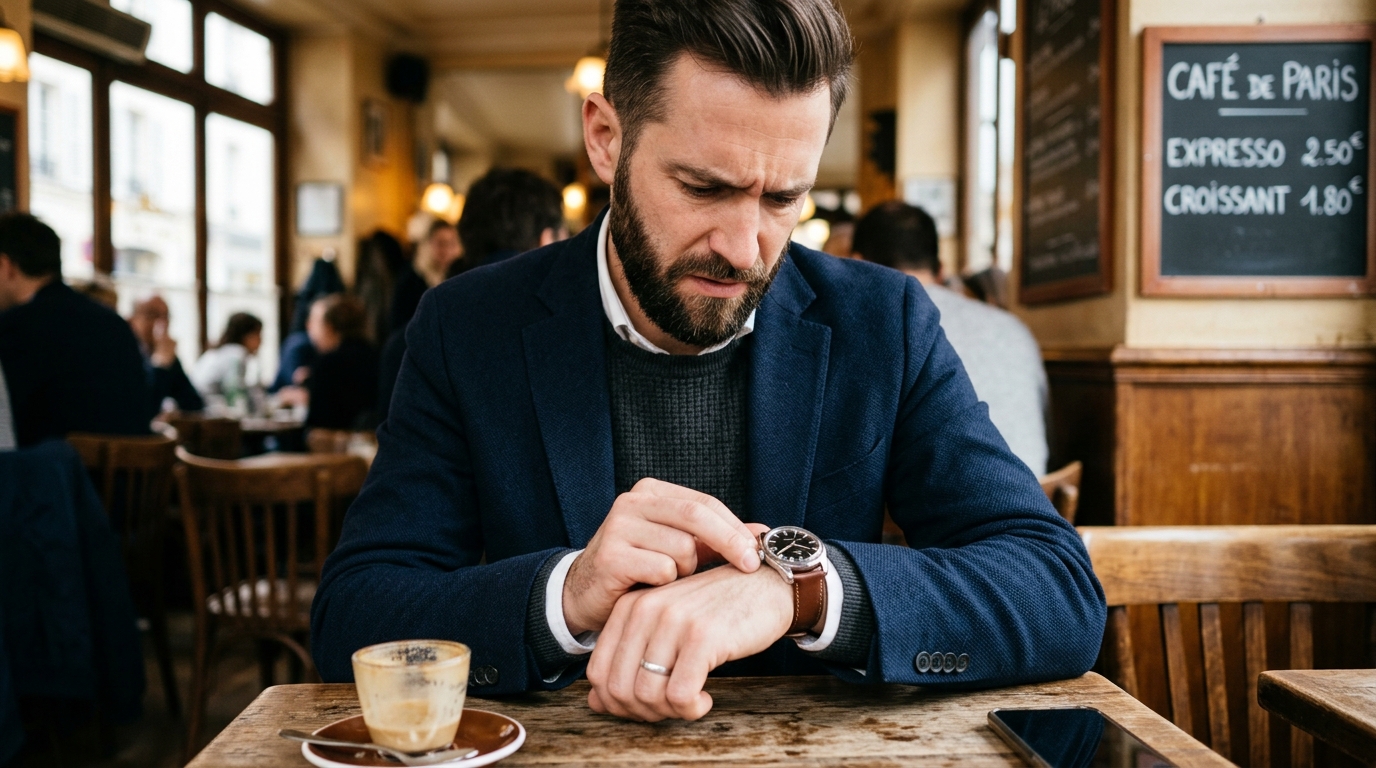 Elle se remonte seule, mais peut s’arrêter à votre bras : le paradoxe de la montre automatique