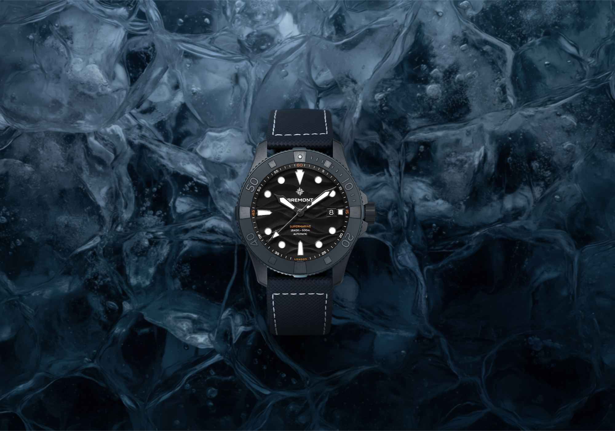 Face aux environnements les plus hostiles, la Bremont Supermarine se dote d’une armure inédite en céramique bleue