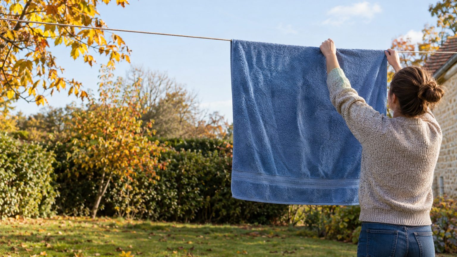 J'ai passé les serviettes de mes massages à l'huile au sèche-linge juste pour qu'elles ressortent bien douces : une heure ...