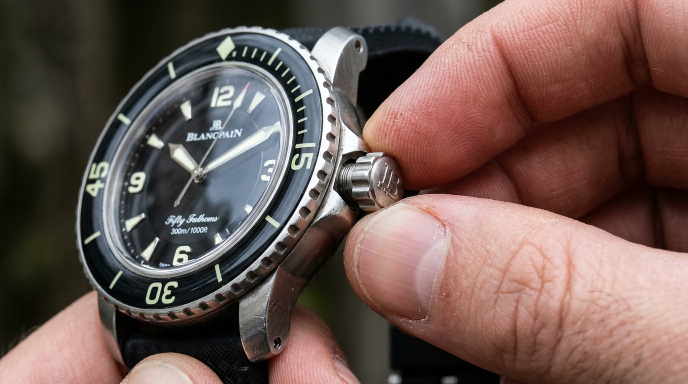 J'étais persuadé que visser la couronne de ma montre la rendait invincible sous l'eau, jusqu'à ce qu'on m'explique son véritable fonctionnement - - jetais persuade que visser la couronne de ma montre la rendait invincible sous leau jusqua ce quon m 1792567530