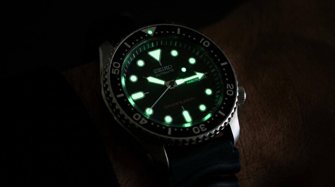 Matières dangereuses et technologie de pointe : la véritable histoire des montres qui s’éclairent dans la nuit